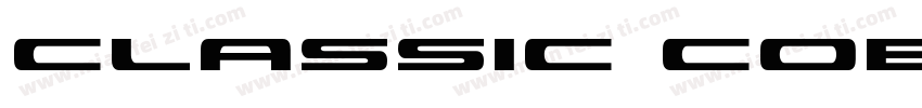 Classic Cobra Semi-I字体转换